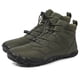 thumbnail image 1 of Zapatos Senderismo para Hombre Botas Nieve Antideslizantes Forro para Clima (verde 36), 1 of 9