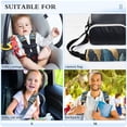 thumbnail image 5 of 2 Car Seat Belt Covers M Size 10*7.7 Inches Car Seat Belt Shoulder Pad Backpack Shoulder Pad Stroller Belt Cover Sky Whale Cartoon, 5 of 8