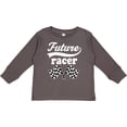 thumbnail image 3 of Inktastic Future Racer Car Racing Boys or Girls Long Sleeve Toddler T-Shirt, 3 of 5