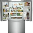 thumbnail image 3 of Frigidaire FRFC2323AS 36" Wide 23 Cu. Ft. Energy Star Certified French Door Refrigerator, Stainless Steel, 3 of 5