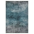 thumbnail image 4 of Living Room Rug 8x10 Modern Ombre Rug Washable Rug Distressed Grey/Green Rug, Soft Stain Resistant Rug, Non Slip Low Pile Thin Rug, Indoor Foldable Printed Rug for Bedroom, Nursery, 4 of 8