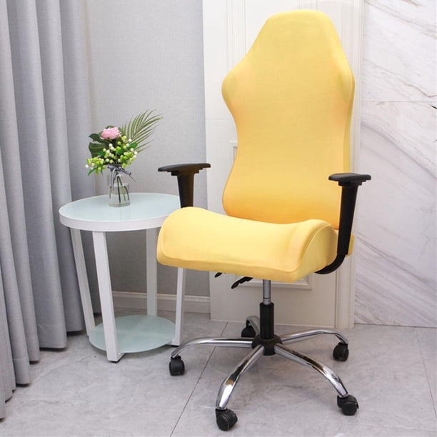 Funda de poliéster Soledad para silla de oficina silla giratoria dorado