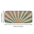 thumbnail image 5 of Shiartex Sunburst Sky Art Deco Felt Low-Profile Floor Mats, Non-Slip Durable Entrance Mat for Home Outside Entry, UV Resistant 19.68*47.24 in, 5 of 6