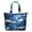 Blue White Camo, variant on Blue White Camo Digital Shapes Pattern Travel Tote Bags for Women Carry On,Large Weekender Bags for Women Travel,Multi Functional Duffle Bag for Work,Shopping,Sports