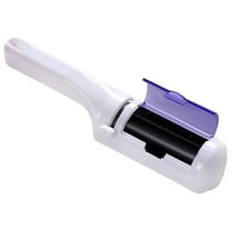 Hgallory Portable Surface Lint Roller for Pet Hair & Dust, Household Manual Sticky Lint Remover for Sofa Clothes Fabric Cleaning, Home Supplies Electrostatic Brush, Pet Hair Remover, 1PC, Purple