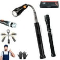thumbnail image 2 of BinKFF Telescoping Pickup Tools Flashlight Led Telescoping Flashlight with Neck Bendable Spring Stick, Cool Gadgets Stocking Stuffer Holiday Christmas Gifts for Dad, Husband, Grandpa, 2 of 8