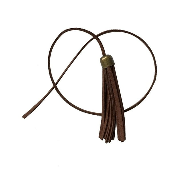 Borla de colgante con dijes colgantes para decoración de ropa de bolsa de joyería de bricolaje Café Sunnimix Borla colgante