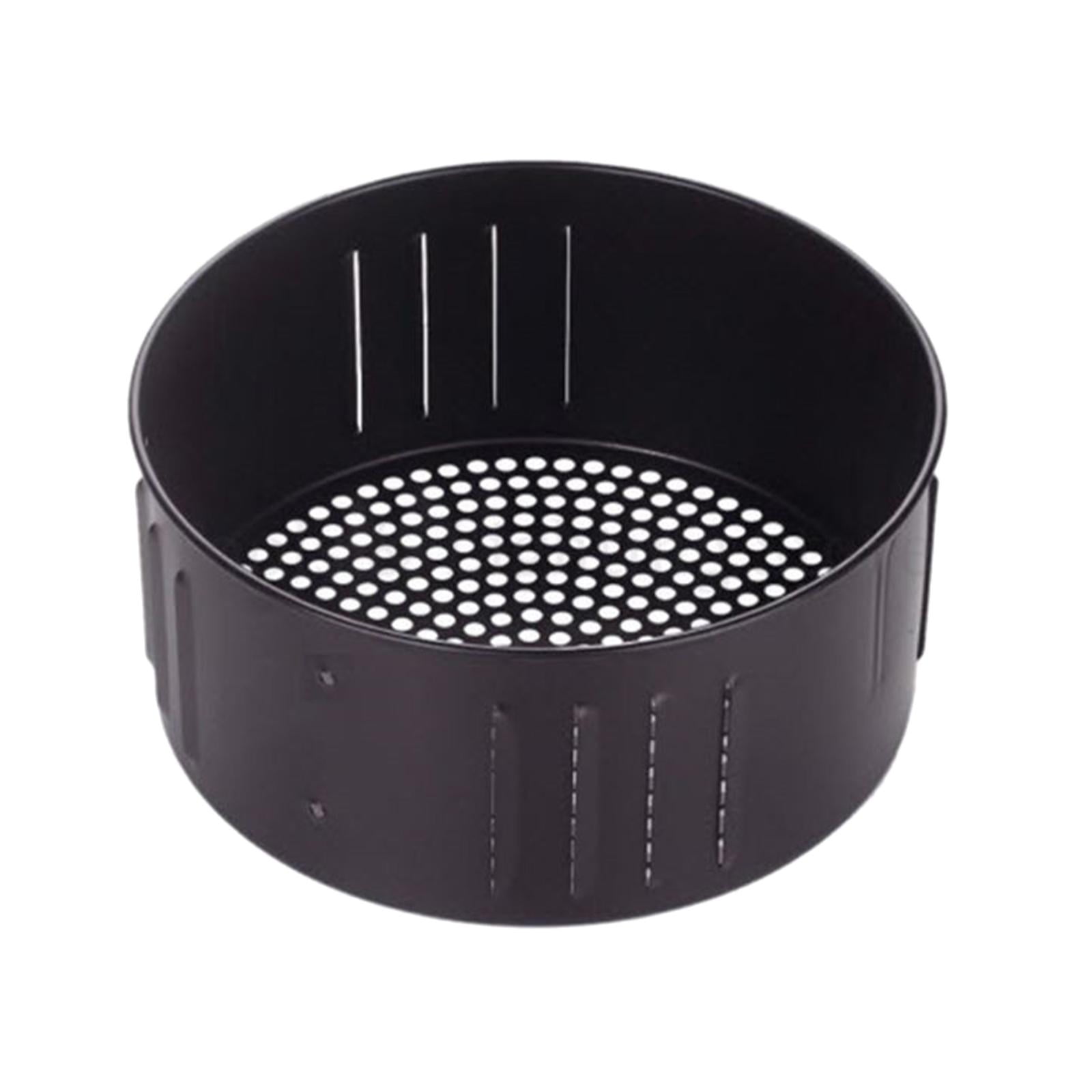 Fiocias Air Fryer Replacement Basket Baking Tray Practical Non Stick Reusable Pot Bottom 3.5L 21x10cm