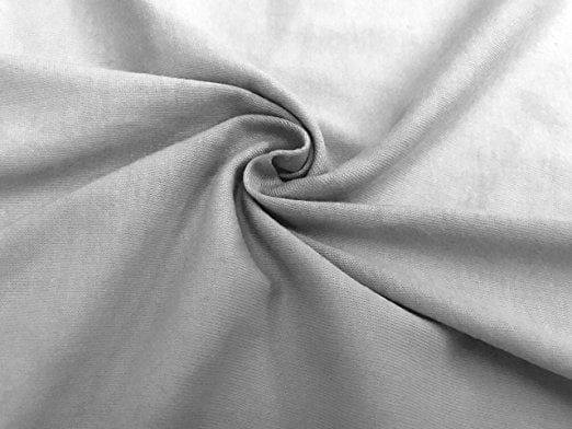 American Baby Company 2 Pack 100% Natural Cotton Fitted Mini Crib Sheets 38" x 24" - Soft & Breathable Small Nesting Portable Sheets, Fits Pack N Play Mattresses, Gray, for Boys & Girls