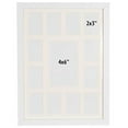 thumbnail image 5 of 13 Opening Collage Picture Frame K-12 with Double White Mat - Displays One 4x6 and Twelve Wallet Size 2.5x3.5 - Wall Mounting, Landscape, Portrait, 5 of 7