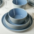 thumbnail image 3 of Stone Lain Elica 12-Piece Dinnerware Set Stoneware, Blue and Grey, 3 of 6