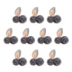 thumbnail image 4 of 10 mini peluches de conejito de Pascua - Muñecos de peluche de 2,16" para rellenar cestas de Pascua, detalles para fiestas y recompensas para el aula (pack de 10), 4 of 4