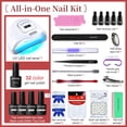 thumbnail image 2 of Kit de esmaltes de uñas en gel JODSONE UV Light de 32 colores con herramientas de manicura, 2 of 8
