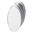 thumbnail image 4 of 10 piezas de espejos ovalados de cristal para manualidades, cosméticos y accesorios de bricolaje, 4 of 7