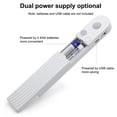 thumbnail image 2 of LED Light String Induction LED Light Strip Battery Powered Cabinet Lamp Strip 1.5W 200lm, Cool White, 2 Meters, 6500K, 2 of 9