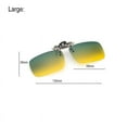 thumbnail image 2 of tooloflife Clip on Sunglasses Polarized Lenses UV 400 for Adults Unisex S/M/L, 2 of 8