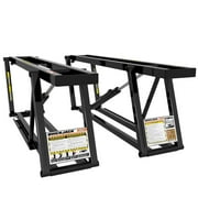 QuickJack Bundle 8000TL Portable Car Lift with 110V Power Unit, Suv Adapters, Wall Hangers