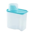 thumbnail image 3 of Kearding Contenedor de polvo de lavandería transparente para armario, eficiente y funcional Almacenamiento y organización del hogar 2L Azul 15x8.5 cm, 3 of 6