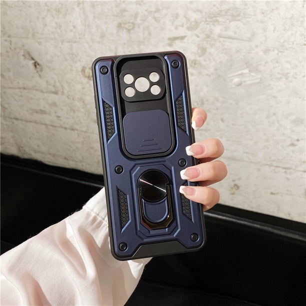 Para Xiaomi pocofone Poco X3 NFC X4 GT X5 Pro soporte magnético para coche anillo armadura a prueba de golpes para Poco C3 C40 F3 F4 M3 M4 M5 5G Tan Jianjun unisex