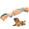 thumbnail image 1 of Bangcool Dog Rope Toy Cotton Tough Interactive Dog Squeak Toy Puppy Teething Rope for Dog, 1 of 10