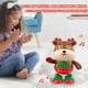 thumbnail image 5 of Adornos navideños, adornos navideños, regalos navideños, puerta abierta navideña bailando, ciervo navideño, juguete bailando, robot bailarín, regalo navideño, ciervo pequeño ornamental, 5 of 6