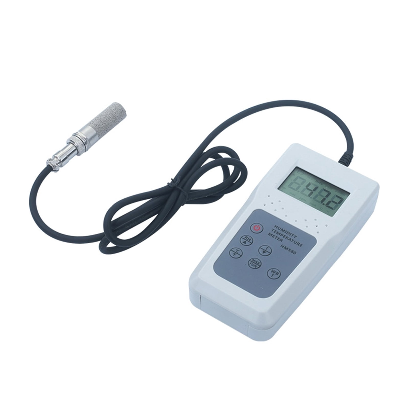 Handheld Gas Temperature And Humidity Measuring Instrument Receiver Moisture Meter HM580