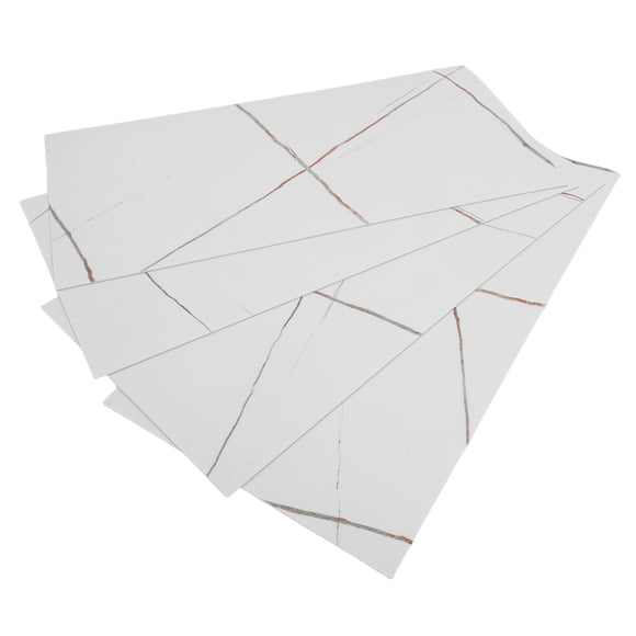 PAMINGONO 4pcs Shower Tile Stickers Multi Color DIY Renovation Adhesive Tiles For Kitchen Walls