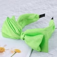 thumbnail image 6 of Unique Bargains 1 Pc Fashion Bow Headbands for Women Green, 6 of 6