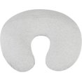 thumbnail image 5 of nda de almohada de lactancia 100% algodón orgánico, suave y transpirable, nda de almohada de alimentación para bebés o niñas, color gris jaspeado, 5 of 5