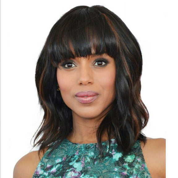 XIAQUJ Fashion Women's Full Wig Curly Wig Short Wig Styling Cool Wig Wigs for Women Black