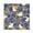 Blue Orange-bunny Print, variant on Iauyy Satin Napkins Set of 1- Blue-bunny Print DIY Printing Decoration Cloth Napkin- Easy Care for Home/Party