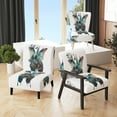 thumbnail image 1 of Designart "Butterfly in Natural Harmony II" Blue Abstract Upholstered Accent Chair - Modern Arm Chair For Bedroom, 1 of 7
