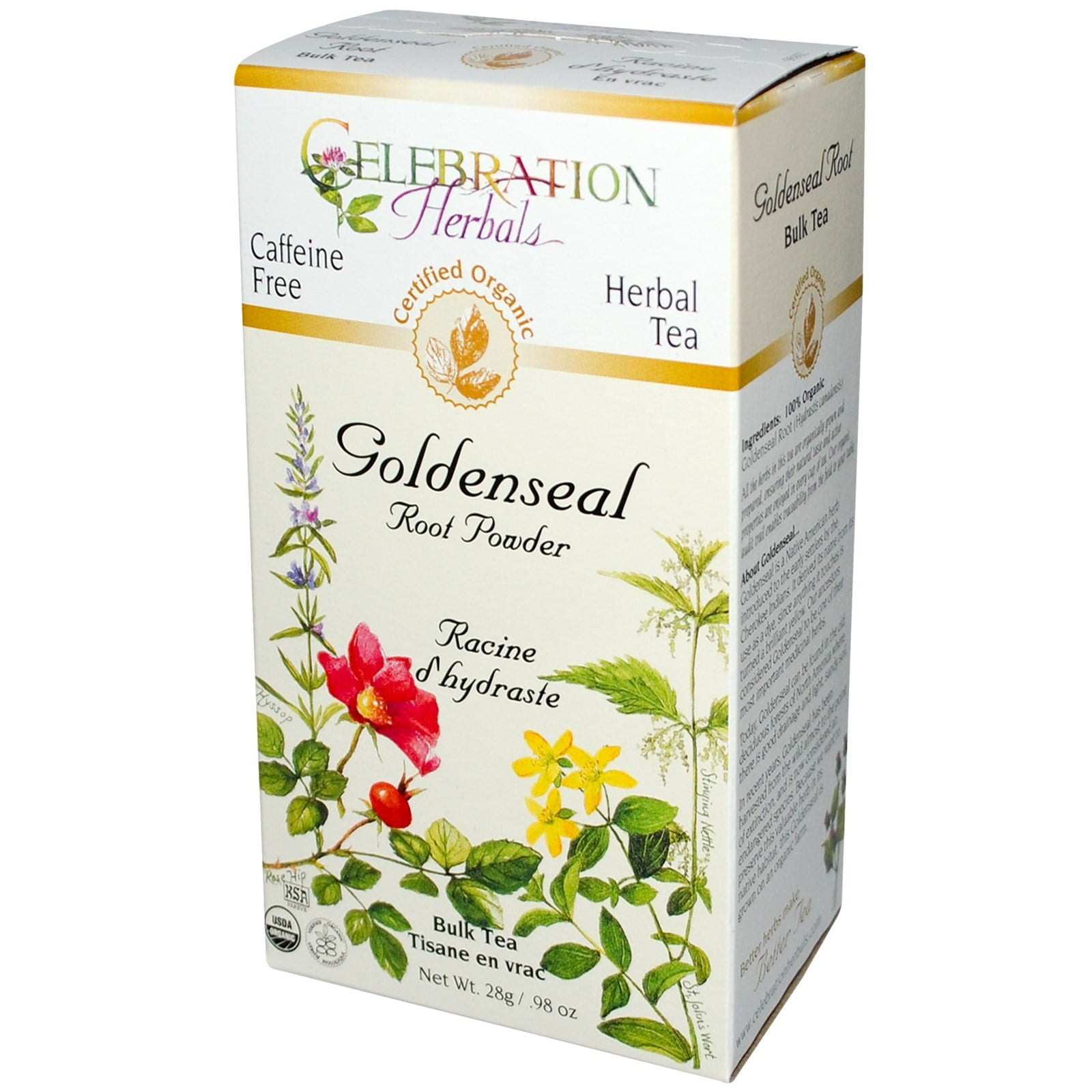 Celebration Herbals Goldenseal Root Powder, 0.98 Oz