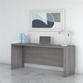 thumbnail image 2 of Pemberly Row 72W x 24D Credenza Desk in Platinum Gray - Engineered Wood, 2 of 7