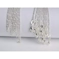 thumbnail image 2 of EOEMY 5Pcs 16-30” Wholesale Jewelry Lot 925 Silver Figaro Chain Necklace For Pendant-22, 2 of 4