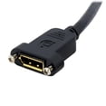 thumbnail image 3 of Cable Displayport 91Cm Para Montaje En Panel Hembra A Macho . Startech DPPNLFM3, 3 of 3