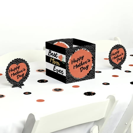 Best Mom Ever Mother S Day Centerpiece Table Decoration Kit