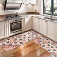 thumbnail image 3 of Kitchen Rugs Sets Of 2,Multicolor Ethnic Patchwork Pattern Anti Fatigue Kitchen Mat Rugs Non Slip Washable,Decorative Kitchen Floor Mats for Kitchen,Sink,Laundry,17"X47", 3 of 5