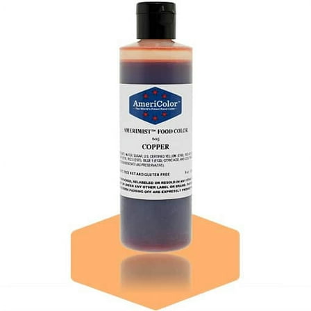 AmeriColor AmeriMist Copper, 9 Ounce, Airbrush Food Color