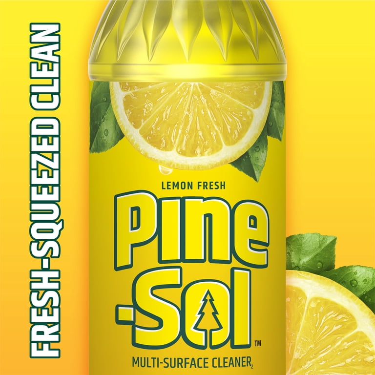 Pine-Sol, Multi-Surface Cleaner, 48 Fl Oz, Lemon Fresh - Walmart.com