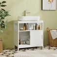 thumbnail image 5 of Gymax Under Sink Vanity Cabinet w/ U-shaped Cut-out Design 2 Sliding Door w/ Handle, 5 of 10
