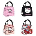 thumbnail image 2 of Hello Kitty Insulated Lunch Box Reusable Thermal Cooler Lunch Bag Work Food Picnic Container Tote Bags, 2 of 10