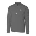 thumbnail image 2 of Men's Cutter & Buck Gray San Antonio Missions Traverse Stretch Quarter-Zip Pullover Top, 2 of 3