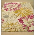 Hand-tufted Wool Ivory Transitional Floral Sunflower Rug - Walmart.com