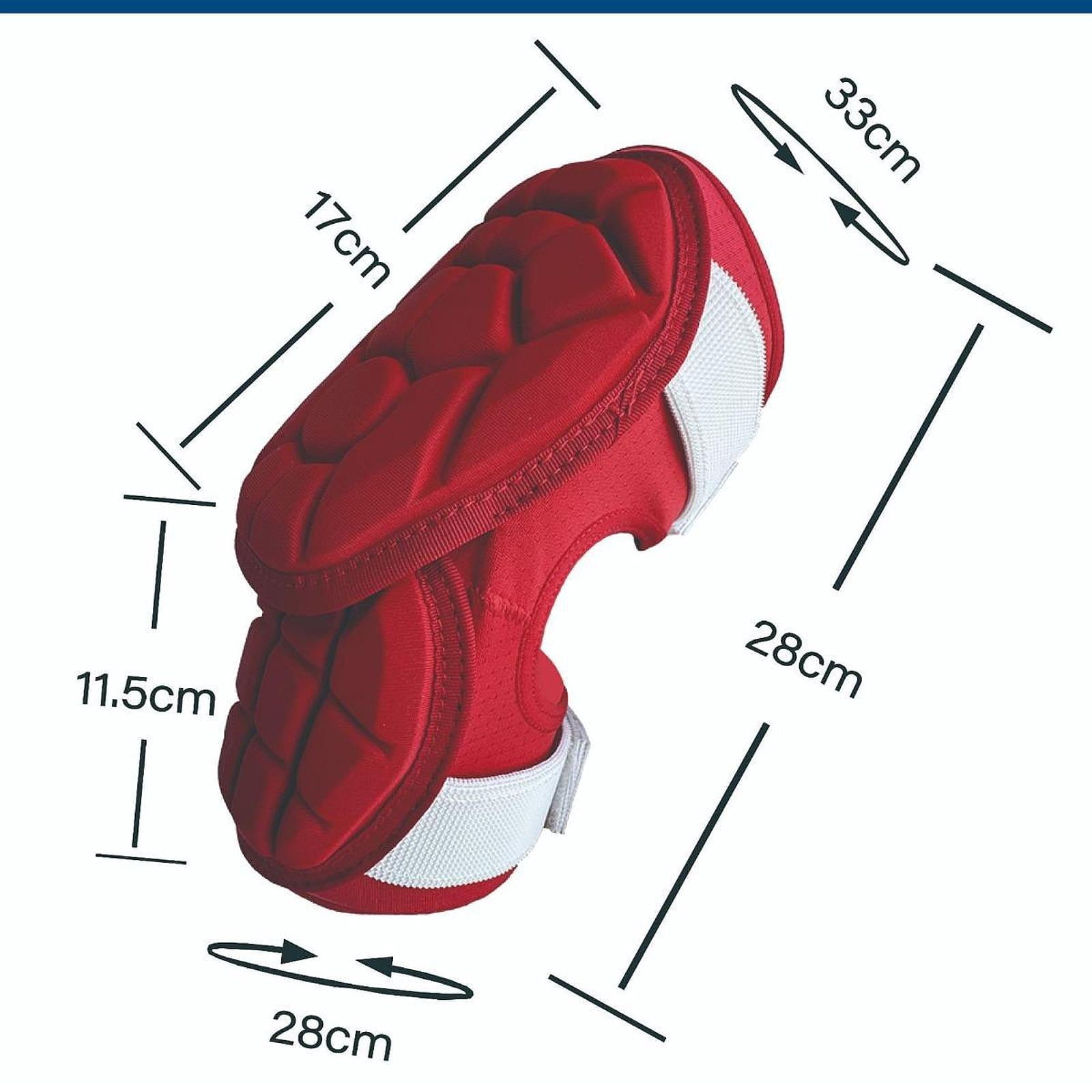 Manchon Coude En Coton Rouge – Absorbant, Protecteur Pour Tennis, Badminton, Squash – Anti-choc Et Confortable