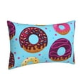 thumbnail image 2 of Fotbe Donuts Pillow Cases - Envelope Closure - Luxury, Extra Soft, Cooling Pillow Covers - Wrinkle, Fade, Stain Resistant-14"x20", 2 of 9