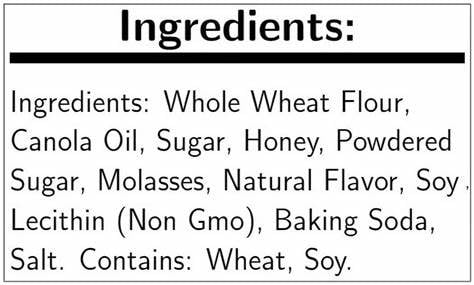 Remy's Nut Free All Natural Honey Grahams, 1 Ounce size (20 Packages)