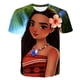 thumbnail image 2 of Camisetas de princesa negra para niña, camisetas de Disney, camiseta con estampado 3D para niños, camiseta de dibujos animados de moda de verano, Tops de cuello redondo 12T Gao Jinjia LED, 2 of 2