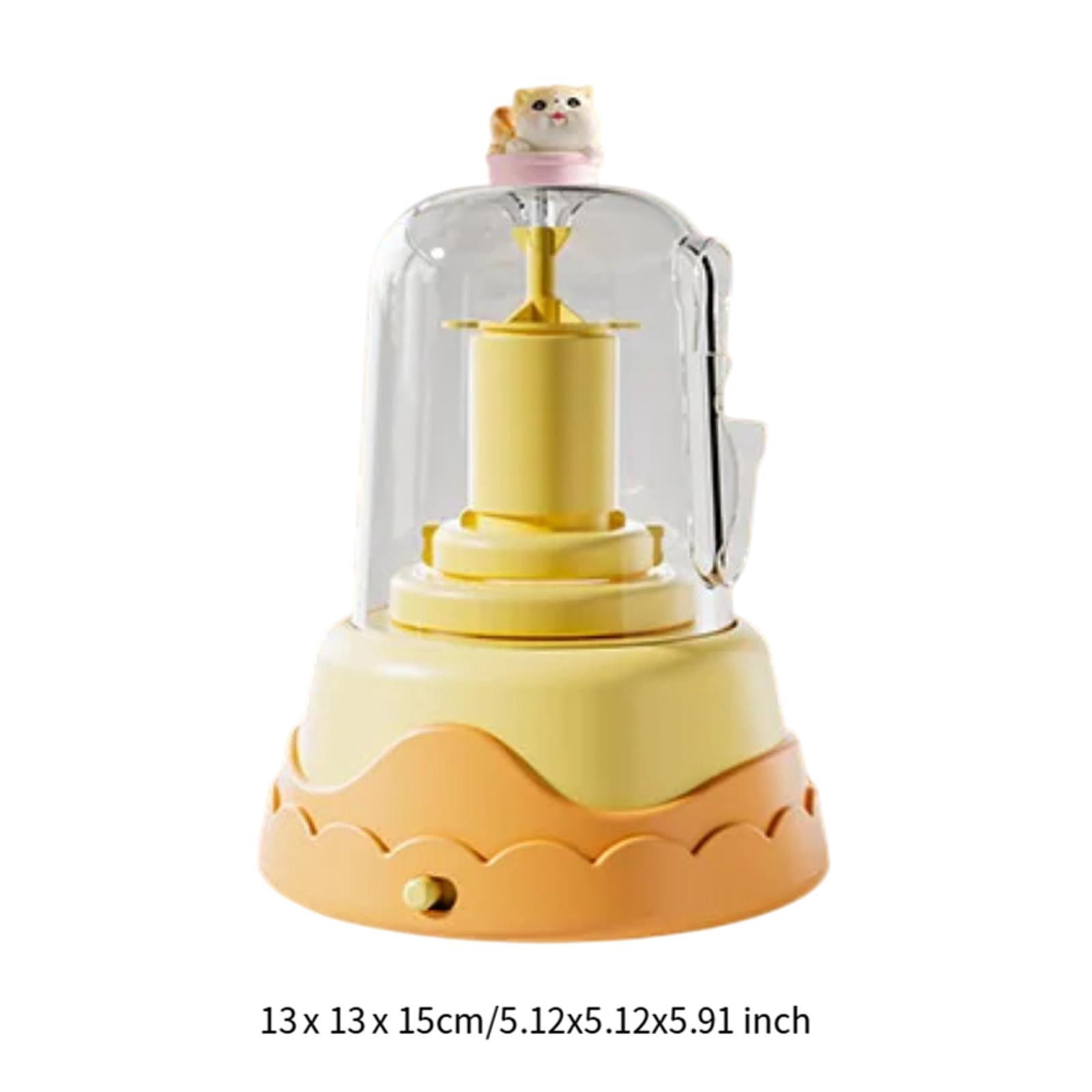 FVDPWYE Electric Pottery Wheel for Kids Complete Kit Educational Toy Pottery Machine for Yellow