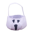 thumbnail image 2 of Halloween Decoration Indoor Outdoor Clearance Under $5.00! Thanksgiving Fall Decorations for Home, Halloween Candy Bag Ghost Face Halloween Decorative Tote Bag, 2 of 6